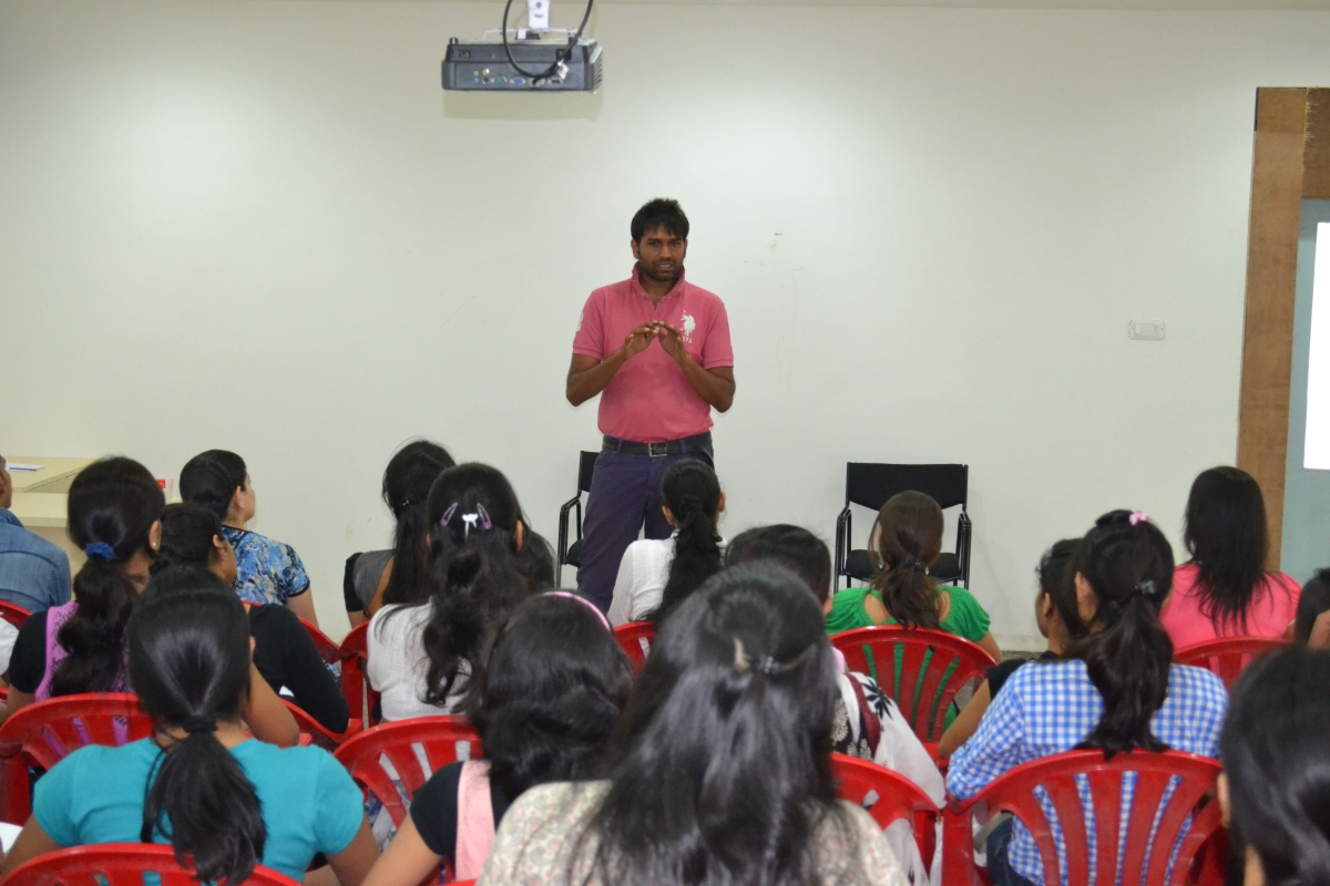 Seminar by Mr. Ashish Naidu